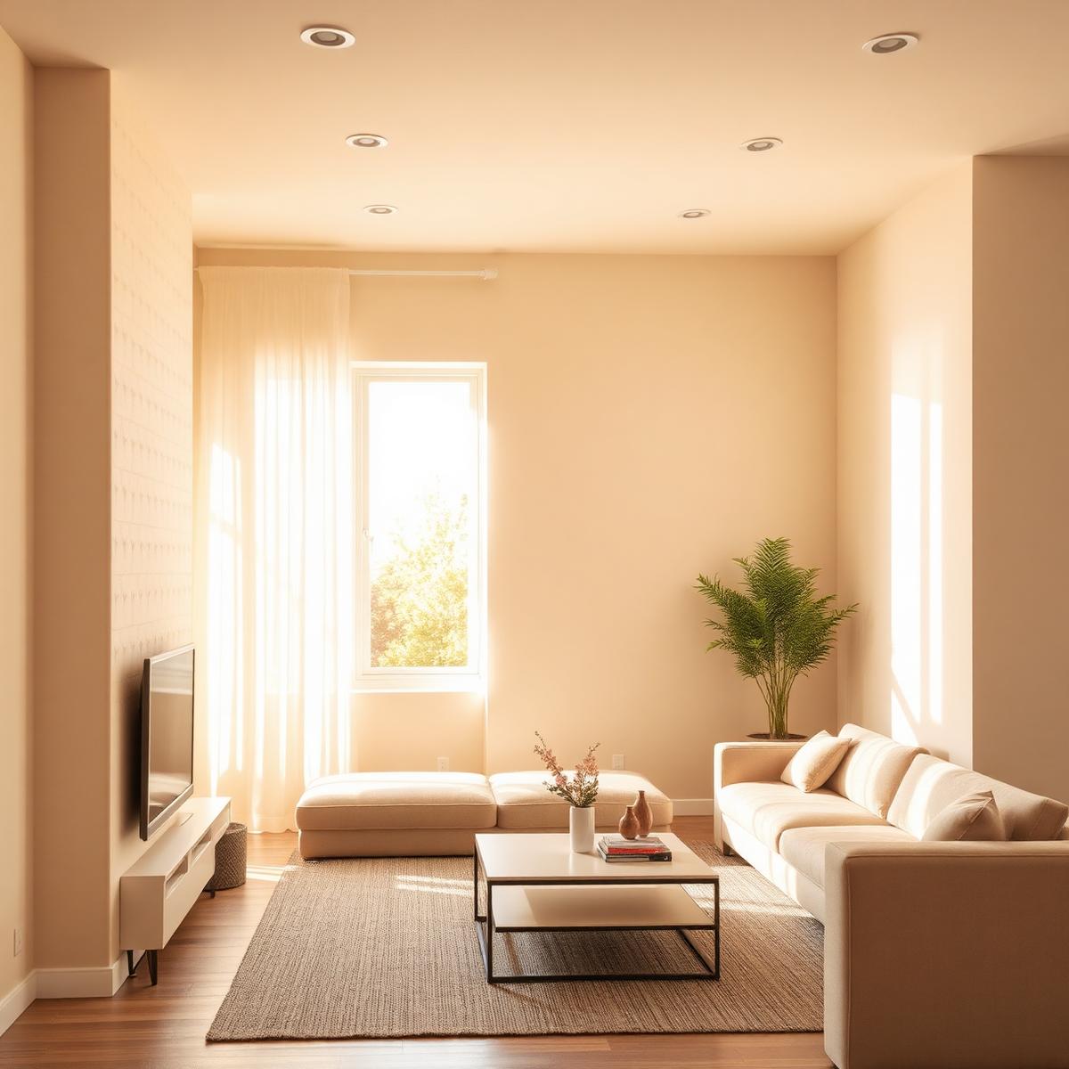 Interior pintado